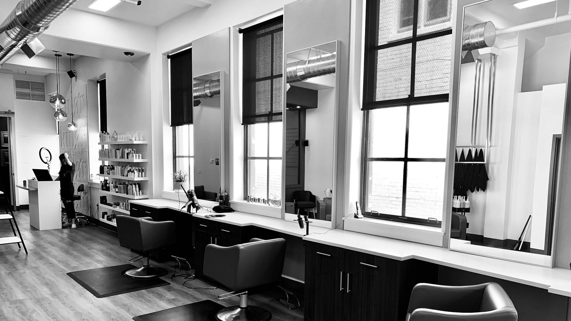 Intérieur du salon Genesis